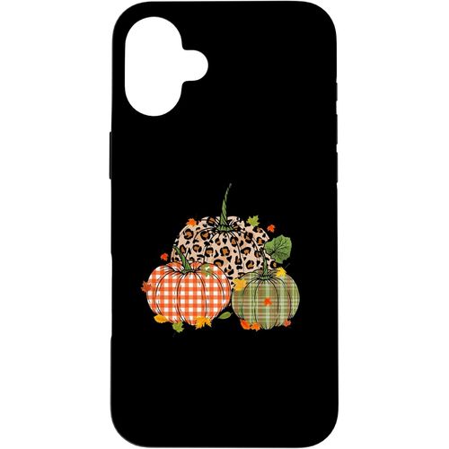 Kalanka-Coque Pour Iphone 16 Plus Citrouille D'automne Mignon Thanksgiving Automne Buffalo Plaid