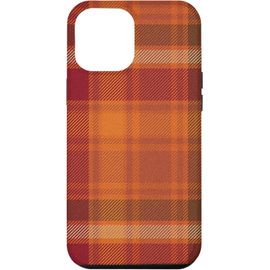 Kalanka-Coque Pour Iphone 14 Pro Max Vintage Halloween Buffalo Orange Plaid Automne Citrouilles