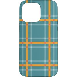 Kalanka-Plaid D'automne Halloween Orange Thanksgiving Automne Coque Pour Iphone 14 Pro Max
