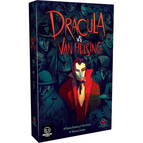 Dracula Vs Helsing-Jeu De Société-Jeu Deux Joueurs-Affrontement En Duo-10 Ans Et Plus-Duel Stratégique Et Tactique Games