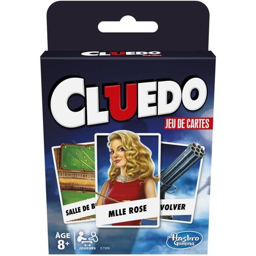 Mdy-Cluedo En Jeu De Cartes - Jeu De Societe - Version Française