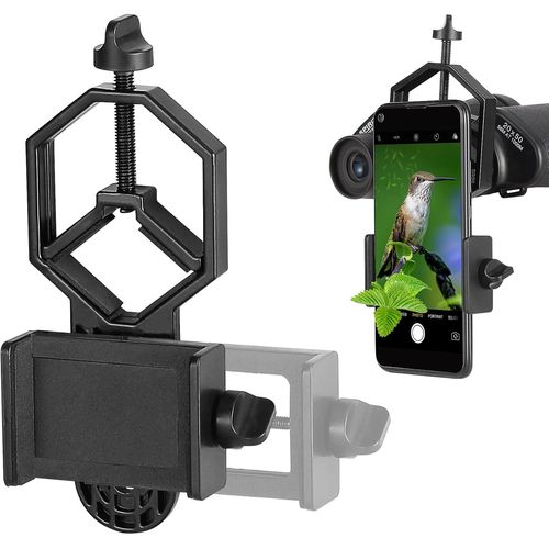 Support de téléphone universel et trépied pour smartphone Sony Samsung Moto - Appareil photo/télescope/microscope/jumelles