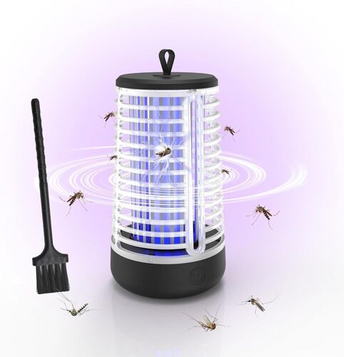 Kalanka-Lampe Anti-Moustiques Électronique,360 ° Uv Tueur D'insectes Anti Moustique Electrique,Illumine Et Tue Les Insectes Volants, 2500 V Uv Dernier Modèle Tue Les Moustiques Électriques,Pour Maison