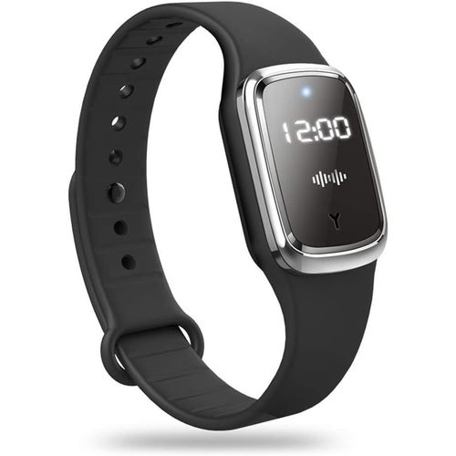 Ultrasons Anti Moustique Bracelet, D'un Insectifuge, Des Bracelets, Des Montres Électroniques Pour Les Enfants Et Les Adultes, Le Camping, L'escalade, La Randonnée (Noir) 