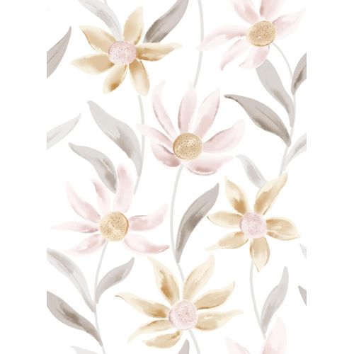 Kalanka-Papier Peint Autocollant, Fleuri, Feuilles, 44cmx300cm, Auto-Adhésif, Imperméable, Décoratif, Pour Meuble Decoratif Salon Salle De Bain Chambre Armoire Porte Murale