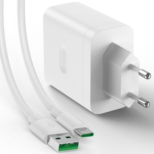 Chargeur Usb Et Câble Usb C 1M Pour Realme 12 Pro 12X 5G, 65 W Charge Rapide Adaptateur De Chargeur Et 6 A Superdart Câble Usb Vers Type C Pour Realme Pad Tablette Oppo Reno11 10 8[CHA8222303]