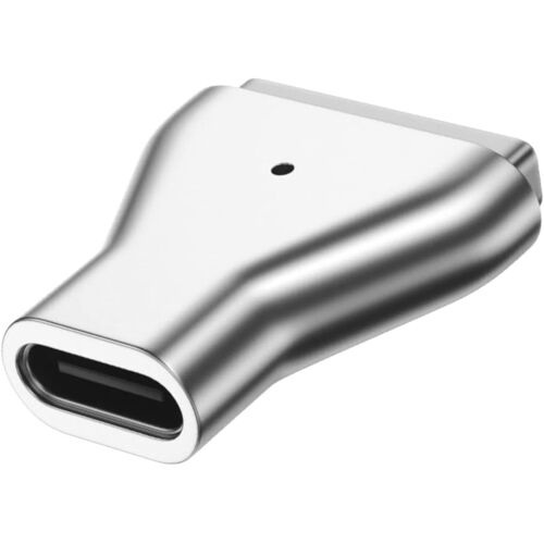 Adaptateur USB C vers magnétique type C vers 2 têtes en T magnétiques PD 100 W convertisseur de charge rapide compatible avec MacBook Air Pro 2013-2015