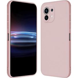 KAL-Coque Pour Xiaomi Mi 11 Lite / 11 Lite 5G / 11 Lite 5G Ne (6.55" Inches) Étui En Silicone Tpu Souple - Poudre De Sable