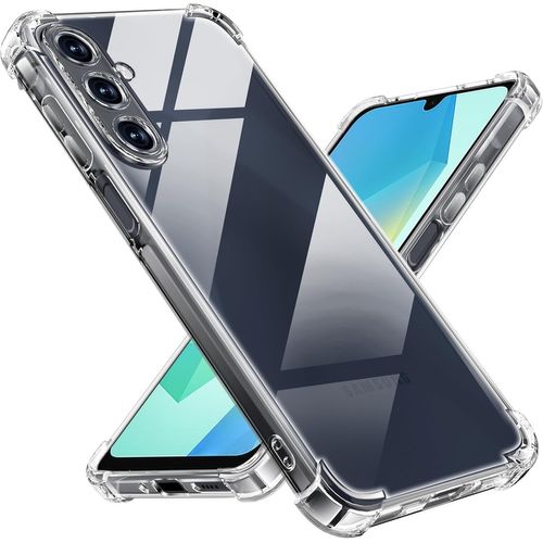 Coque Pour Samsung Galaxy A16 5g, [Coussin D'air Intégré] Anti-Jaunissement Souple Tpu Bumper Coque Protection Pour Samsung S16 5g, Transparente