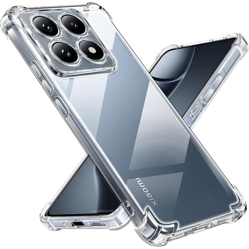 Cmjaagur-Coque Pour Xiaomi 14t Pro 5g, [Coussin D'air Intégré] Anti-Jaunissement Souple Tpu Bumper Coque Protection Pour 14 T Pro, Transparente[J2187]