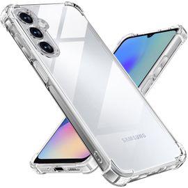 CAUC-Coque pour Samsung Galaxy A05S 5G, [Coussin d'air Intégré] Anti-Jaunissement Souple TPU Bumper Coque Protection pour Samsung a05S, Transparente
