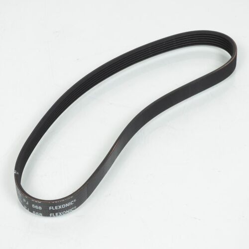 Courroie Compresseur Pj 568 Pour Scooter Peugeot 125 Satelis Compressor 762329