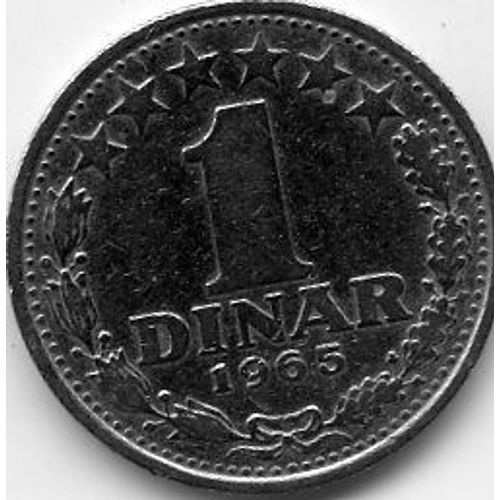 Yougoslavie 1 Dinar 1965