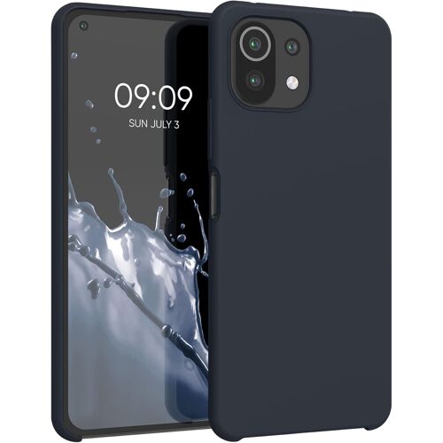 KAL-Housse Compatible Avec Xiaomi 11 Lite (5G) Ne/Mi 11 Lite (5G) Coque - Housse De Téléphone Protection Souple En Tpu Silicone - Myrtille