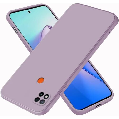 KAL-Coque Pour Redmi 9C / Redmi 9C Nfc/Redmi 10A (6.53"" Inches), Étui En Silicone Tpu Souple - Herbe Violette