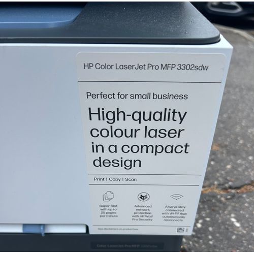 Imprimante professionnelle HP color laser jet pro MFP3302sdw