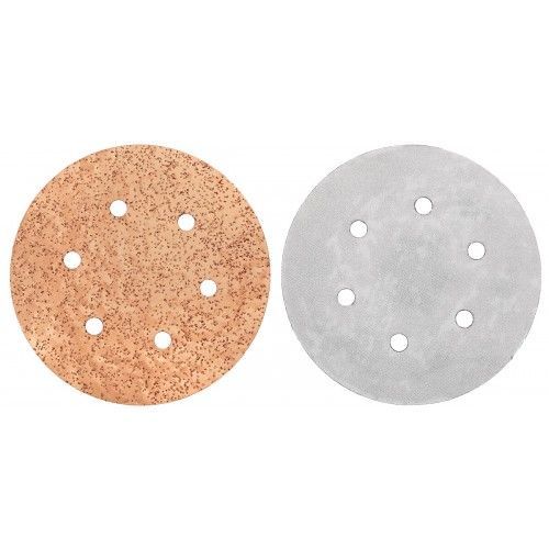 Disque auto-agrippant carbure de Tungstène 6 trous - Ø 150 mm - grain 36 LEMAN