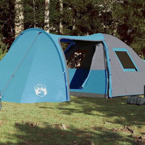 Vidaxl Tente Familiale À Dôme 6 Personnes Bleu Imperméable