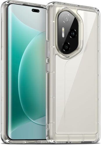 KAL-Coque Pour Honor 300 Pro/Honor 300 Ultra 5G, Housse De Protection Antichoc, Anti-Jaunissemente, Anti-Rayures, Case Arrière Rigide En Pc, Étui Tpu Ultra-Mince, Transparente