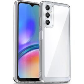 TRAHOO-Coque pour Samsung Galaxy A05S, Housse de Protection Antichoc, Anti-Jaunissemente, Anti-Rayures, Case Arrière Rigide en PC, Étui TPU Ultra-Mince, Transparente