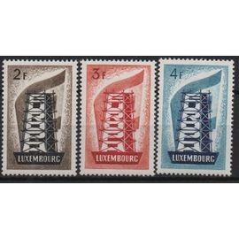 Luxembourg Timbres Europa 1956