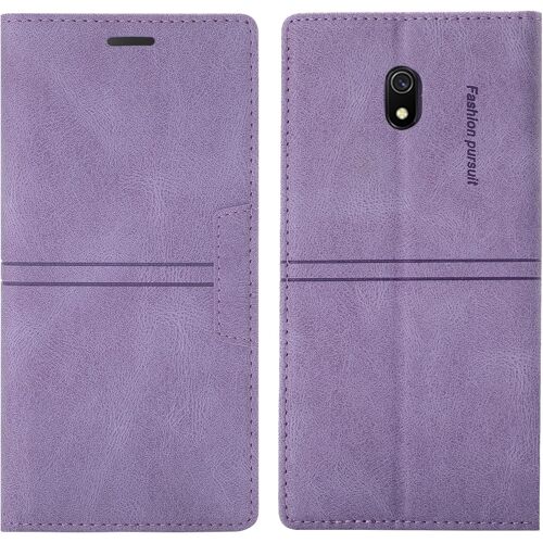 KAL-Coque Samsung Galaxy J5 2017 / J530, Etui Samsung J5 2017 / J530 [Magnétique] Tpu Antichoc Housse Cuir Pour Samsung J5 2017 / J530 [Fentes Pour Cartes] Pour Samsung J5 2017 / J530(Violet)
