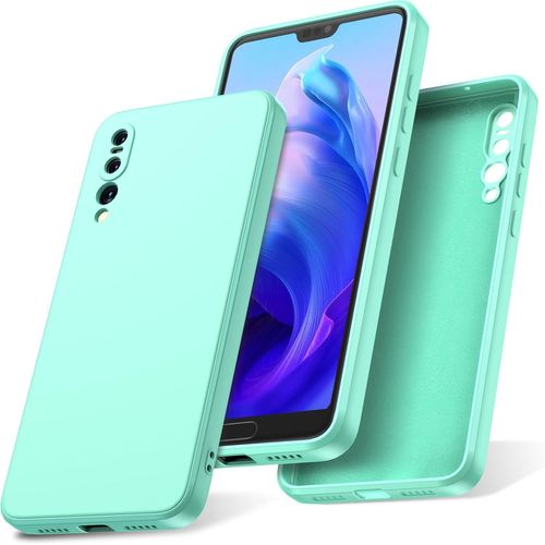KAL-Coque Pour Huawei P20 Pro Case En Silicone, Etui De Protection Antichoc Cover Etui Housse Silicone Ultra Mince Pour Huawei P20Pro, Vert Menthe