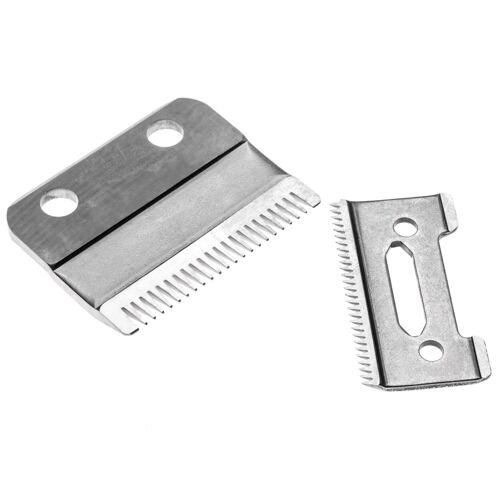 vhbw 2x lames de rechange (1x grand couteau, 1x lame de précision) compatible avec Wahl WA79300-1112 Colour Pro tondeuse à cheveux