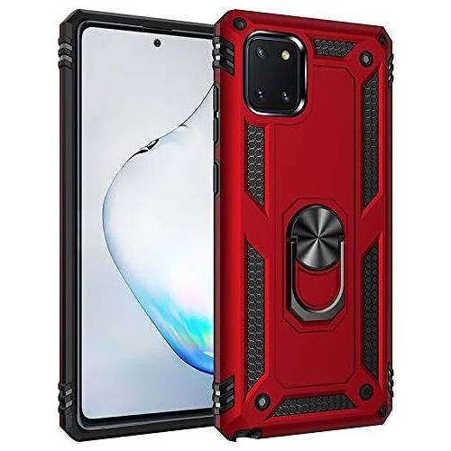 CAUC-Coque pour Samsung Galaxy Note 10 Lite/A81/M60S,Coque Note 10 Lite Verre trempé, Etui Housse de Protection Antichoc Durable Résistante 2 en 1 Hybride PC Robuste TPU Souple,