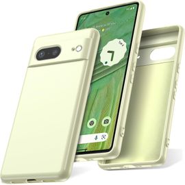 Coque Pour Google Pixel 7 5g Case En Silicone, Etui De Protection Antichoc Cover Etui Housse Silicone Ultra Mince Pour Pixel 7 5g, Blanc