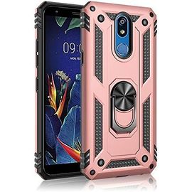 Coque Xiaomi Redmi Note 8, Silicone Souple Et Pc Dur Coque Avec Support Béquille Métal Multi-Angles Etui, Protection Double Couche Multi-Fonctionnel Housse Pour Xiaomi Redmi Note 8