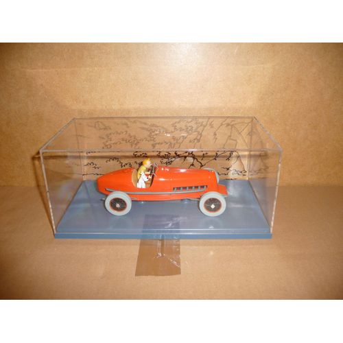 Figurine Tintin. Le Bolide Rouge. Les Cigares Du Pharaon. Hergé / Moulinsart