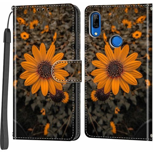 Kal-Coque Pour Huawei P Smart Z / Y9 Prime 2019, Antichoc Portefeuille Housse Flip Case Étui Compatible Huawei Enjoy 10 Plus/Honor 9x / Honor 9x Pro