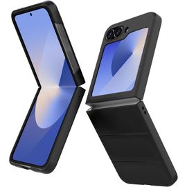 Kjakl-Coque Pour Samsung Galaxy Z Flip 6, Hard Pc, Antichoc Anti-Rayures Bumper Protection Etui Housse Case Cover Galaxy Z Flip 6, Noir