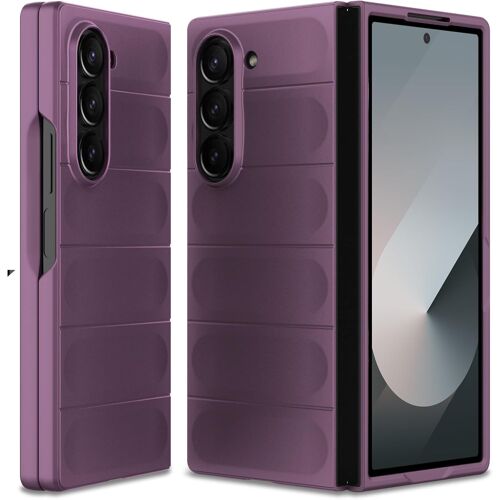 Coque pour Samsung Galaxy Z Fold 6, Hard PC, Antichoc Anti-Rayures Bumper Protection Etui Housse Case Cover Galaxy Z Fold 6, Violet