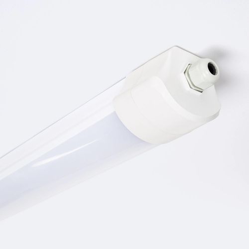 Réglette Étanche Led 150cm 48w High Lumen 140lm/W Ip66 Raccordable Flexilite No Flicker 4000k Blanc Neutre
