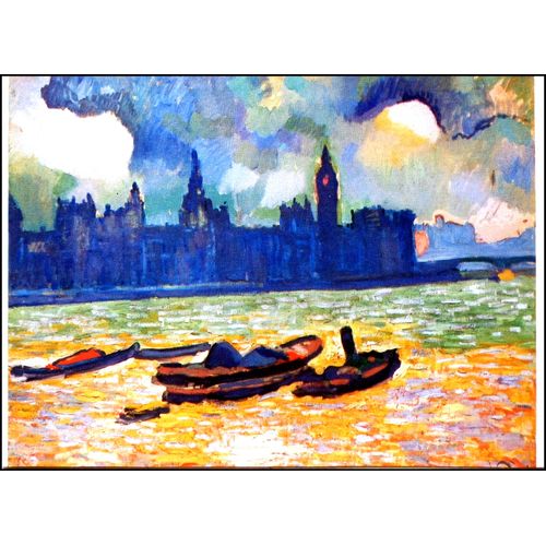 Derain André Lot 3 Cartes Postales Tableaux Peinture