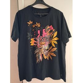 T-Shirt Neuf Taille 50-52 Noir Motif C&A