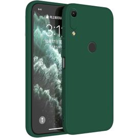 Kal-Coque Pour Huawei Y6 2019 / Y6 Pro 2019 / Honor 8a / Y6s 2019 (6.09"" Inches) Etui Housse, Protecteur De Peau En Silicone Tpu - Vert Foncé