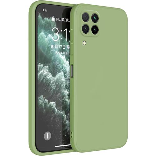 KAL-Coque Pour Huawei P40 Lite 4G (6.4"" Inches) Etui Housse, Protecteur De Peau En Silicone Tpu - Vert Matcha