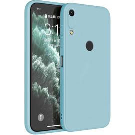 Kal-Coque Pour Huawei Y6 2019 / Y6 Pro 2019 / Honor 8a / Y6s 2019 (6.09"" Inches) Etui Housse, Protecteur De Peau En Silicone Tpu - Bleu Clair