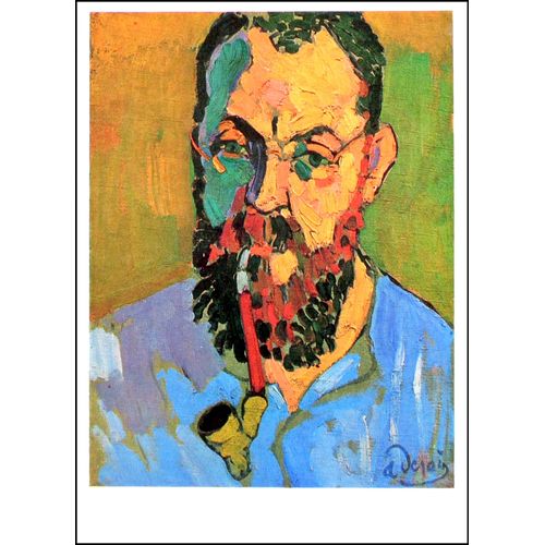 Derain André Lot 4 Cartes Postales Tableaux Peinture
