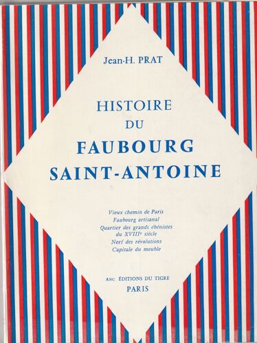 Histoire Du Faubourg Saint-Antoine