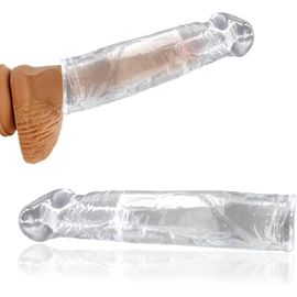 Eryi-Gaine Pour Pénis,Extender Pour Agrandir Le Pénis,Agrandir Le Pénis,Augmentation De Puissance,Retarder L'éjaculation,Jouets Sexuels Pour Les Hommes (Transparent+55)