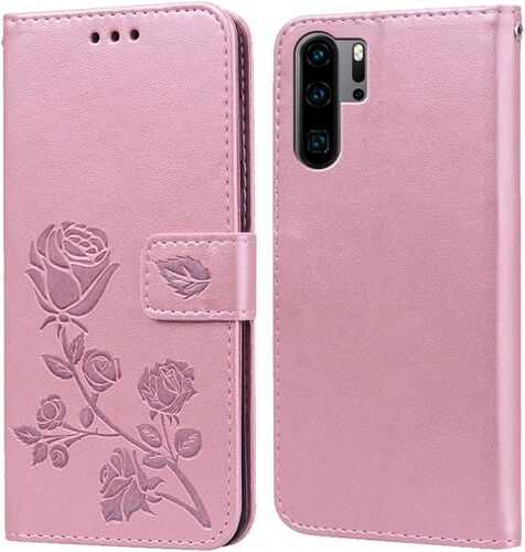 Coque Pour Huawei P30 Pro Housse,Fonction De Support,Fente Pour Carte,Silicone Tpu,Flip Etui Case Pour Huawei P30 Pro(6.47"")