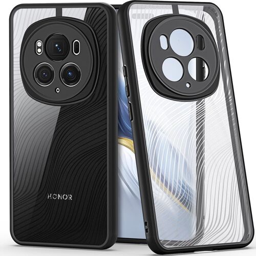 KAL-Coque Pour Honor Magic6 Pro/Honor Magic 6 Pro, Absorption Des Chocs Et Anti-Rayures Coque, Noir