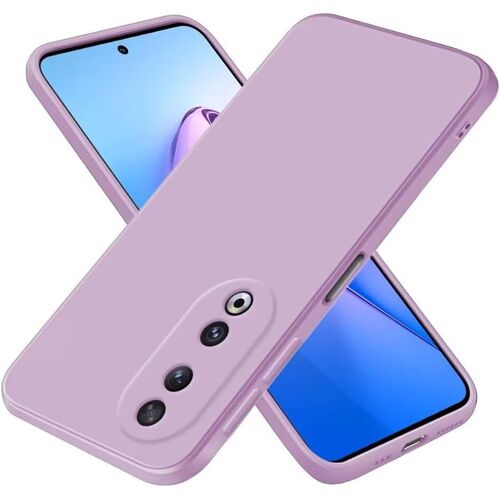 KAL-Coque Pour Honor 90 5G (6.7"" Inches), Étui En Silicone Tpu Souple - Herbe Violette