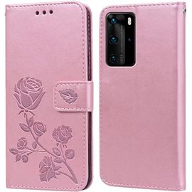 Kal-Coque Pour Huawei P40 Pro/P40 Pro Plus Housse,Fonction De Support,Fente Pour Carte,Silicone Tpu,Flip Étui Case Pour Huawei P40 Pro(6.58"")