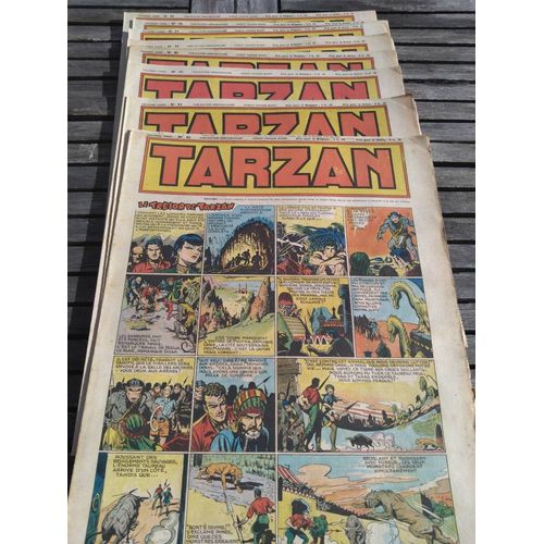 Bd L'Astucieux. ( 1947 ) . Tarzan . ( 8 Numéros ).