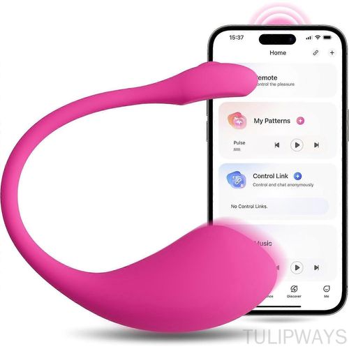 Lovense Lush 2 Vibromasseur Connecté, Télécommande Appli, ?uf Vibrant Point G Bluetooth